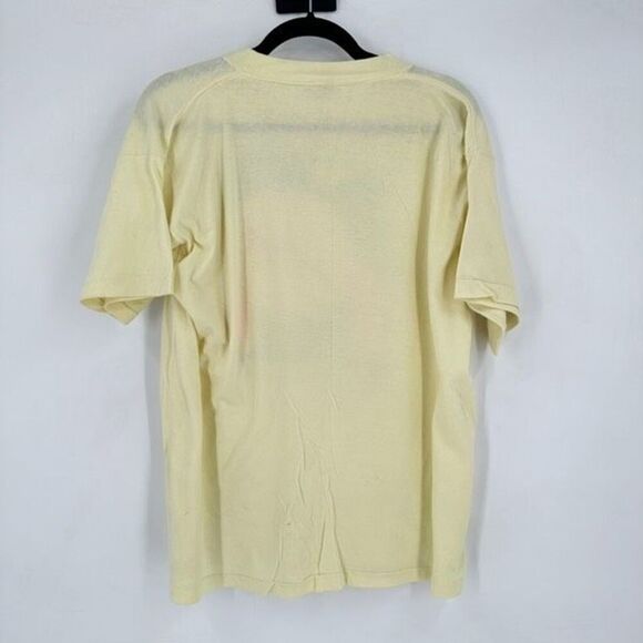Vintage Single Stitch Royal Stars Unisex California T-Shirt Yellow Medium Colorf - Picture 8 of 13